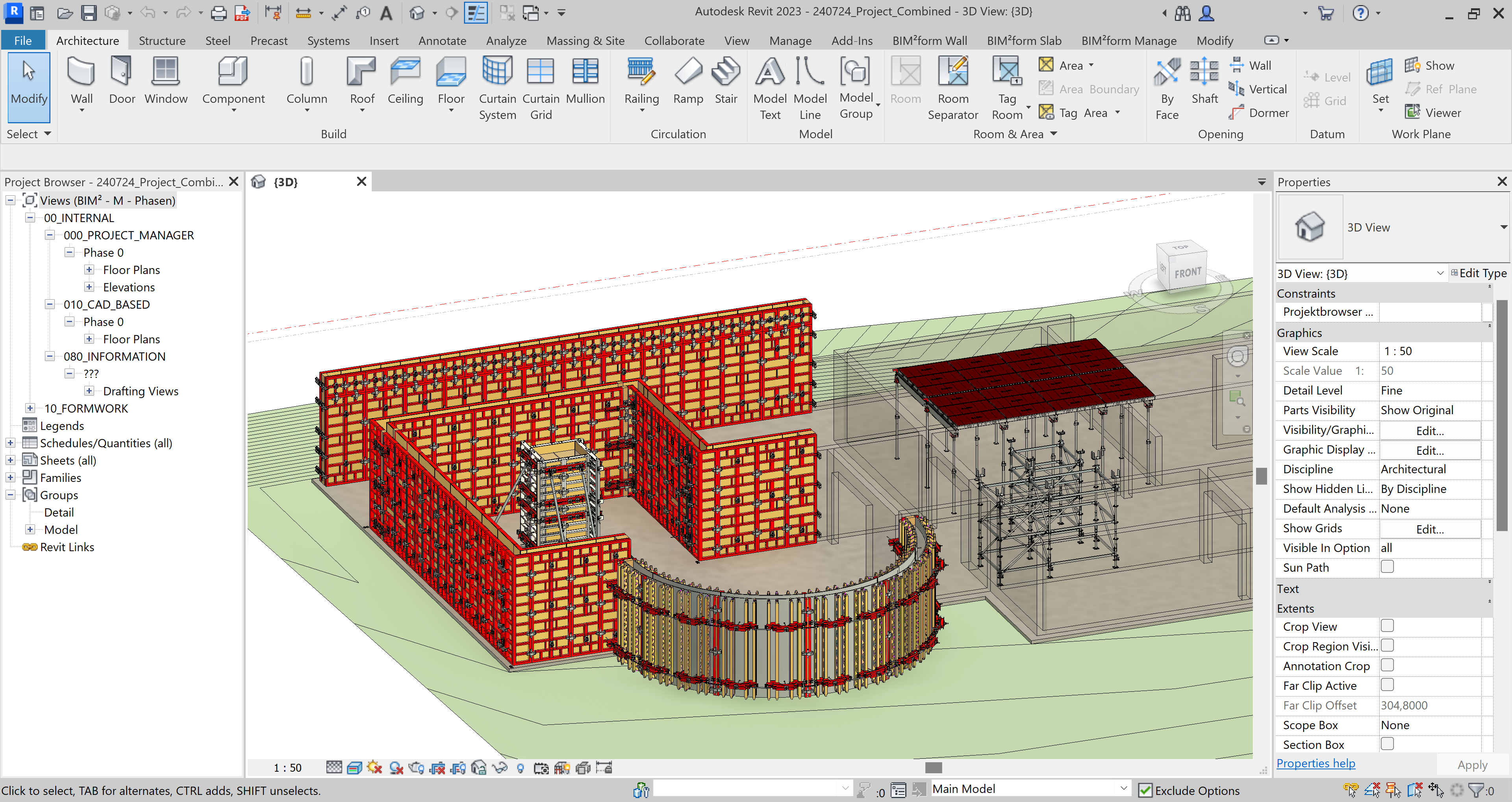 Autodesk Revit 2023 Project Combinated 