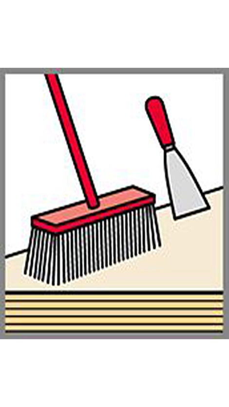 <ul><br/> <li>Płyty deskowania&amp;nbsp;należy czyścić bezpośrednio po rozdeskowaniu.</li><br/> <li>Używać tylko odpowiednich narzędzi czyszczących, aby uniknąć uszkodzeń (bez czyszczenia wodą pod wysokim ciśnieniem).</li><br/> <li>Naprawiać rysy lub otwory za pomocą tarcz naprawczych PERI.</li><br/> <li>Wypełnienie nie jest zalecane, ponieważ trzpień nie pozostanie na stałe w płycie szalunkowej.</li><br/> <li>Po użyciu deskowania należy zapewnić jego właściwe przechowywanie do następnego razu.</li><br/></ul><br/>