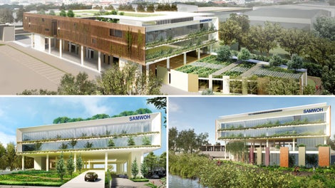 Artist impression of Samwoh Smart Hub (Image credit: Samwoh Corporation)