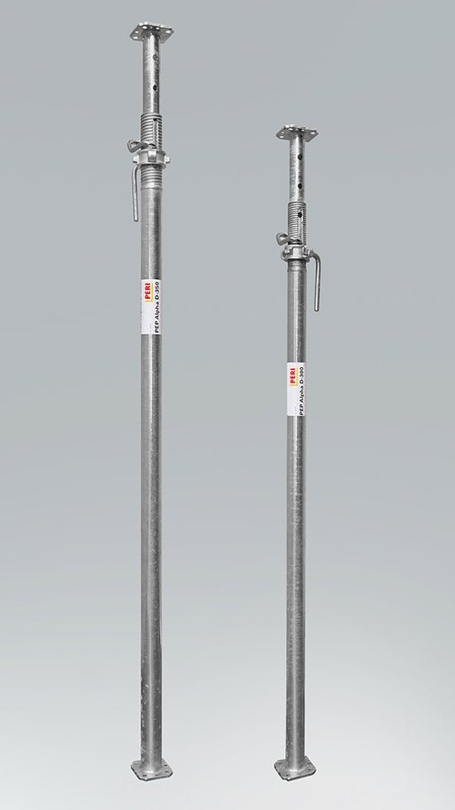 With two versions of the PEP Alpha Slab Prop, PERI introduces new, more cost-efficient props to the market.