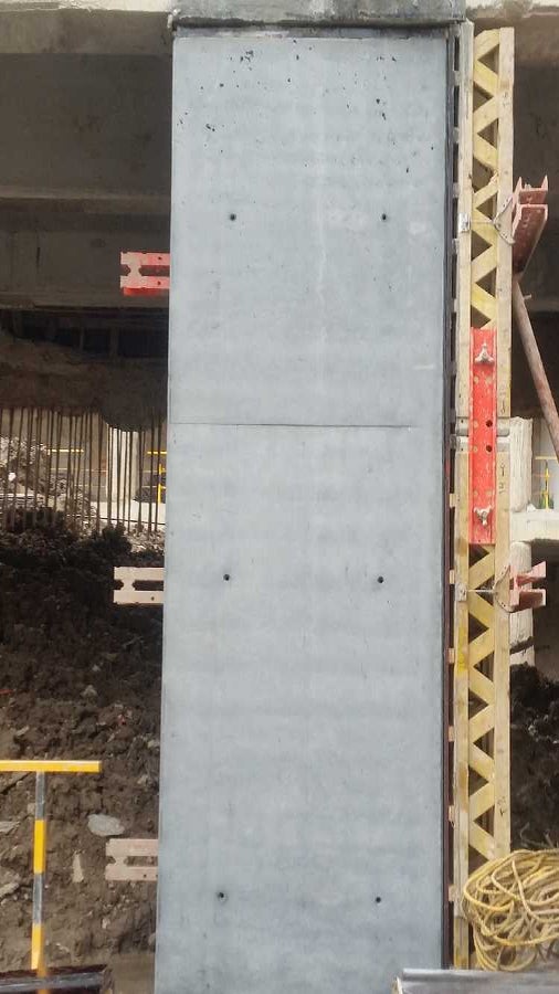 El acabado del concreto con el sistema de encofrado VARIO es siempre superior.