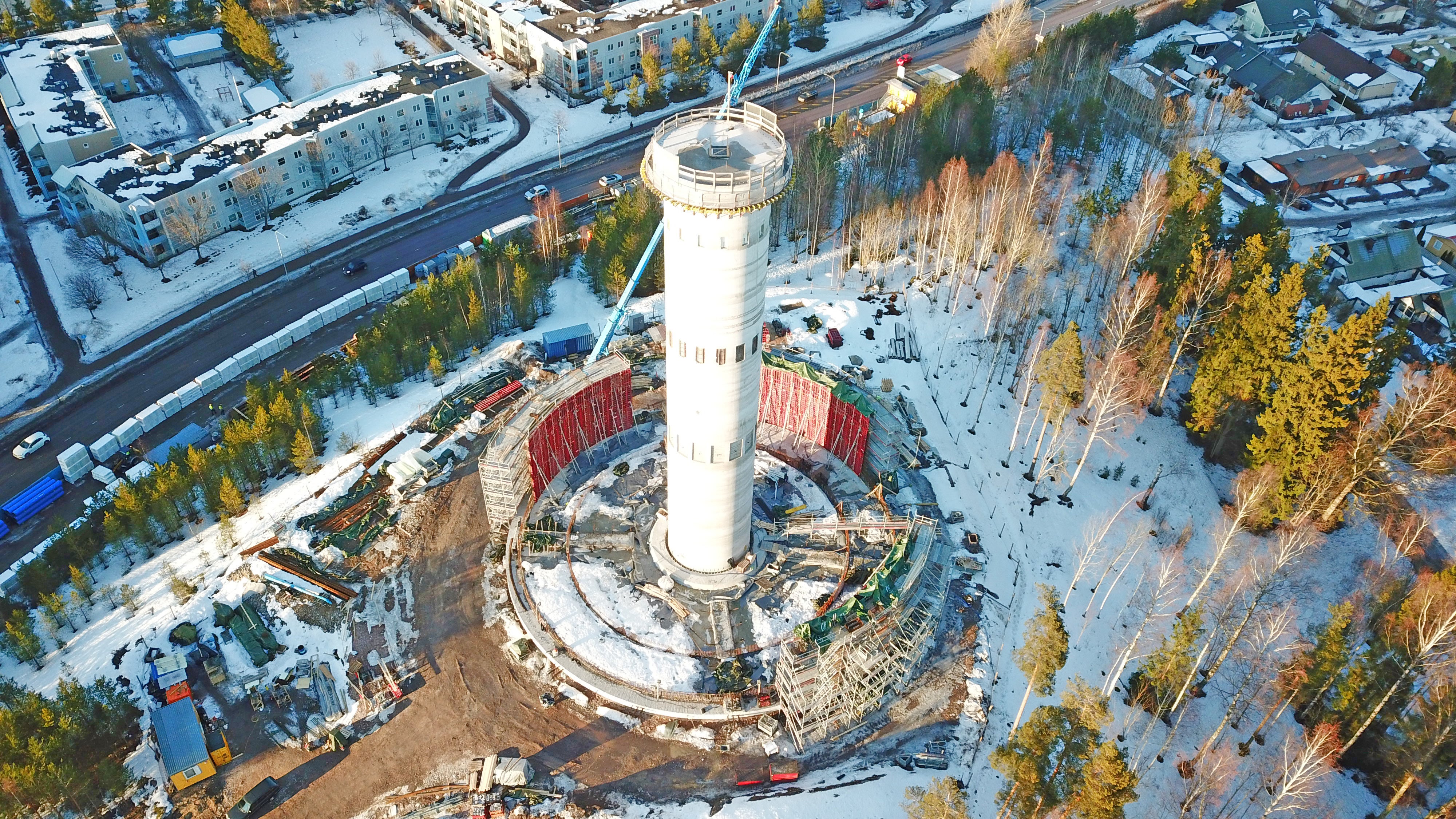 Hiekkaharjun uusi vesitorni, Vantaa