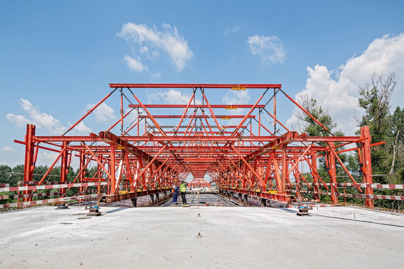 Widok wózka od przodu.<br/>