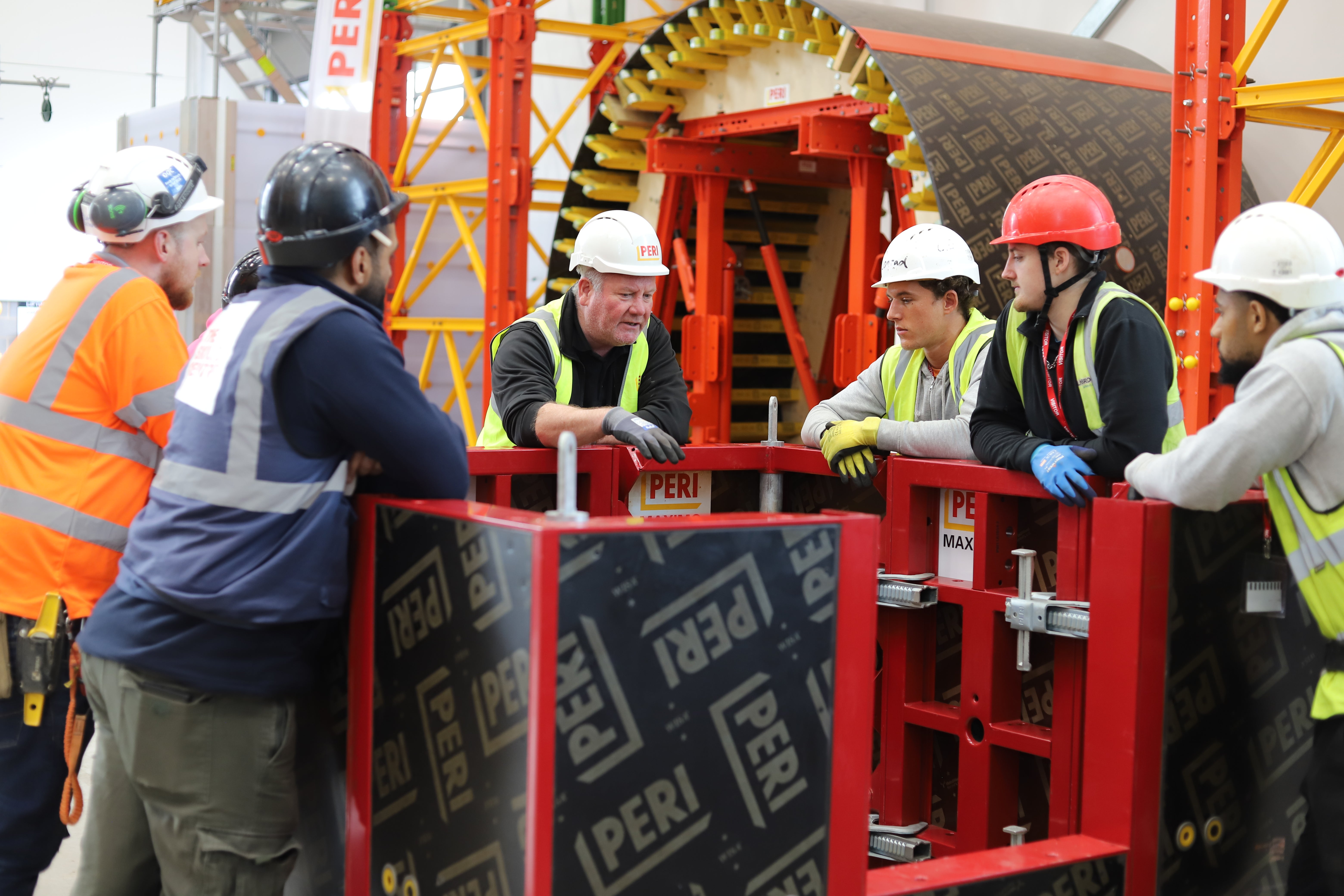 Apprentices can now visit PERI UK’s Brentwood facilities to get hands-on training with PERI UK formwork solutions.