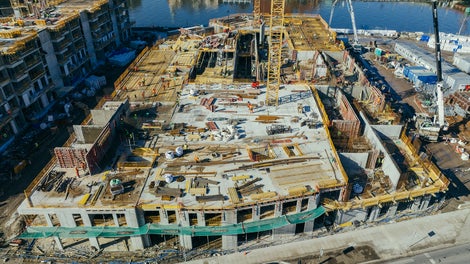 Budowa kompleksu mieszkalno-usługowego "Nad Odrą" w Szczecinie przy ul. Celnej 4.