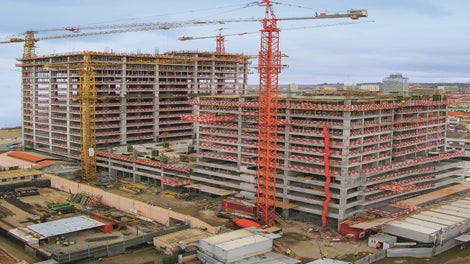Vista geral do edifício.