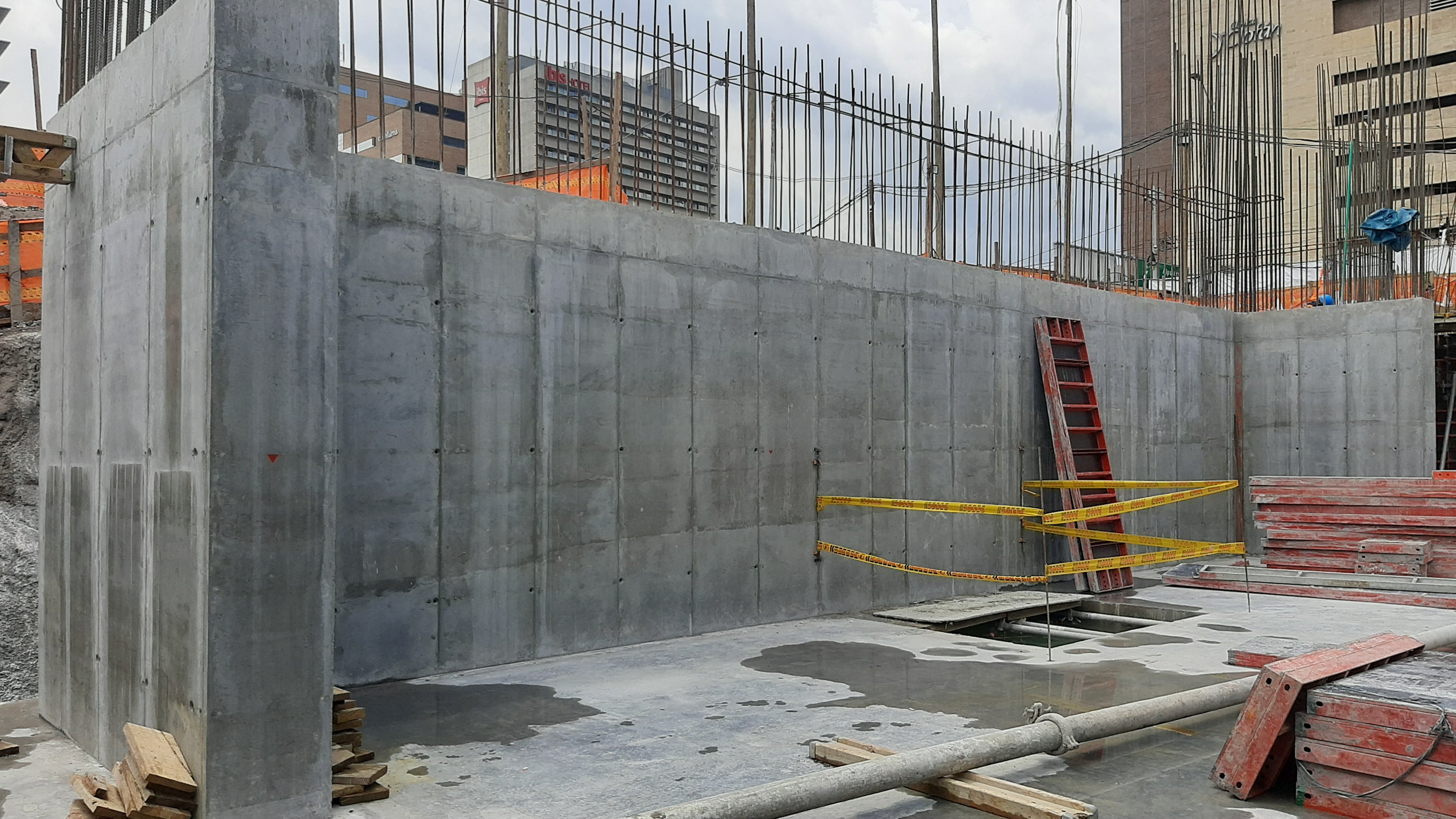 Sistema de encofrado LIWA deja buenos acabados de concreto.<br/>