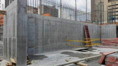 Sistema de encofrado LIWA deja buenos acabados de concreto.<br/>