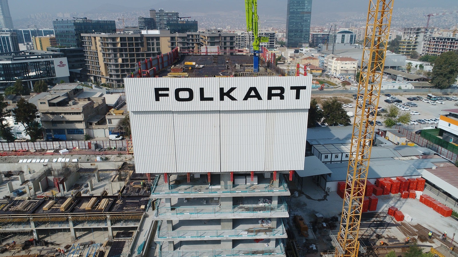 Folkart Incity RCS-P Raylı Tırmanır Sistem