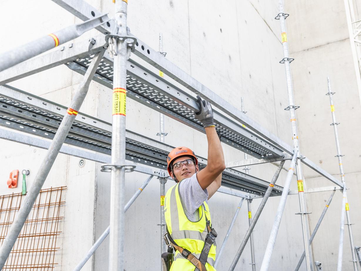 PERI UP | Neue Bauteile - Fokus Gerüstbelag