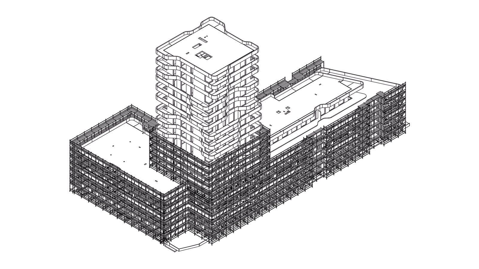 Bereits in der frühen Planungsphase des Projekts erarbeiteten die PERI Ingenieure zusammen mit Tragwerksplaner und Prüfstatiker ein sicheres und wirtschaftliches Realisierungskonzept.