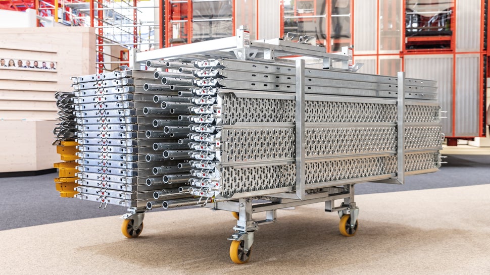 Die Vario Box ist Lager- und Transportlösung in einem. 