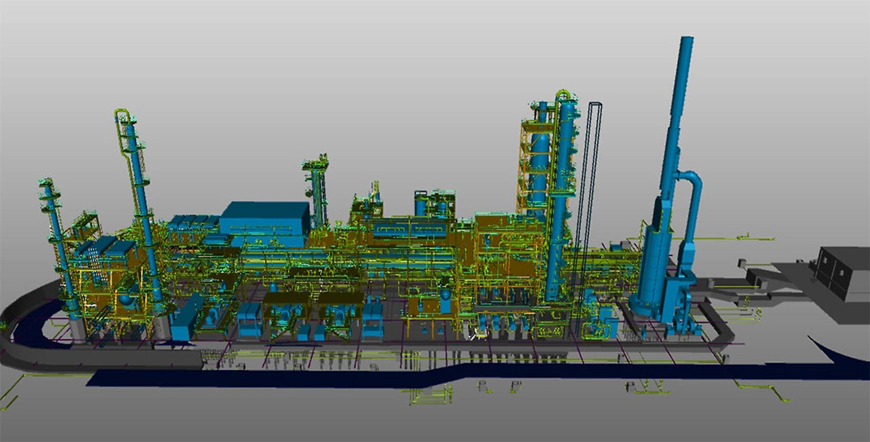Dokładne projektowanie rusztowania na modelu 3D z uwzględnieniem warunków na placu budowy.