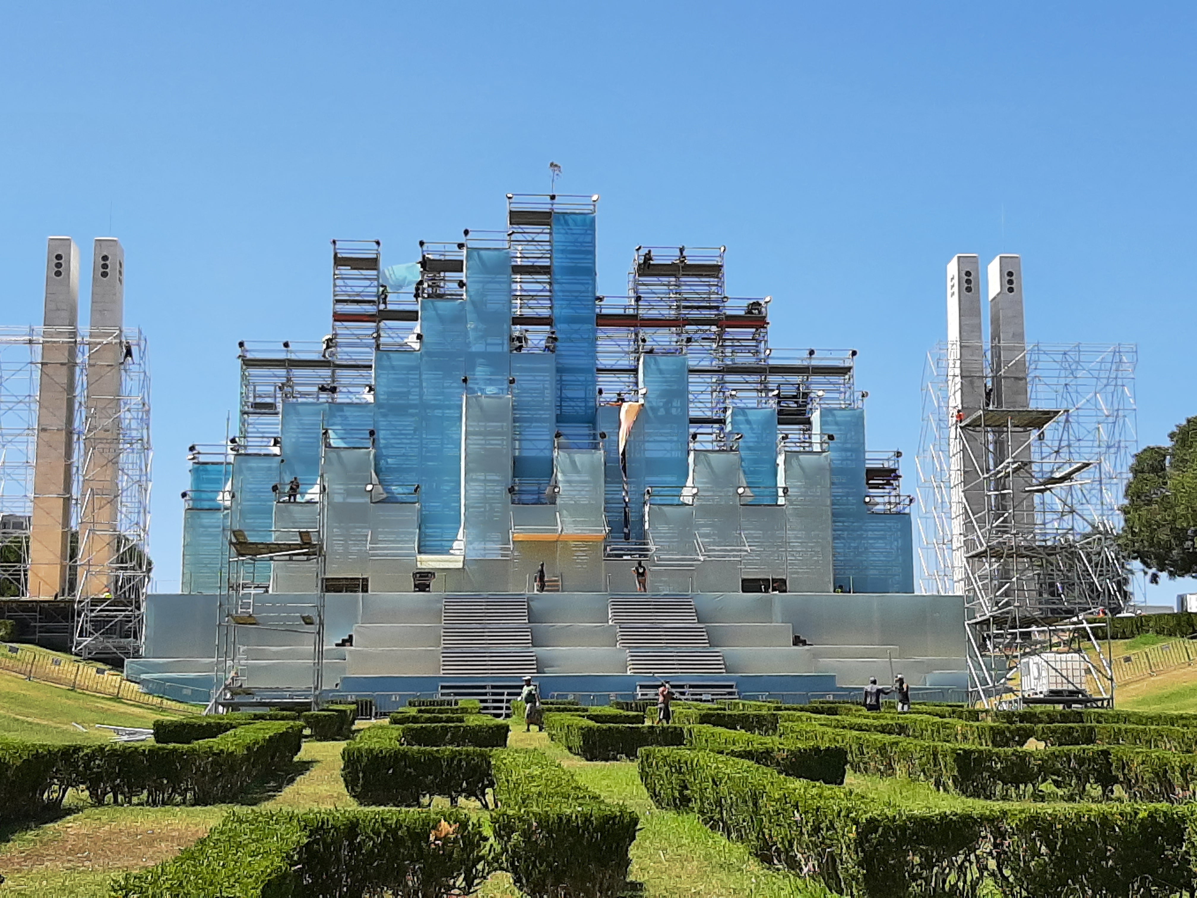 Altar principal - Jornada Mundial da Juventude