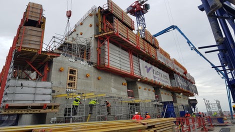 DUO-1 et les systèmes auto-grimpants ACS, décembre 2019