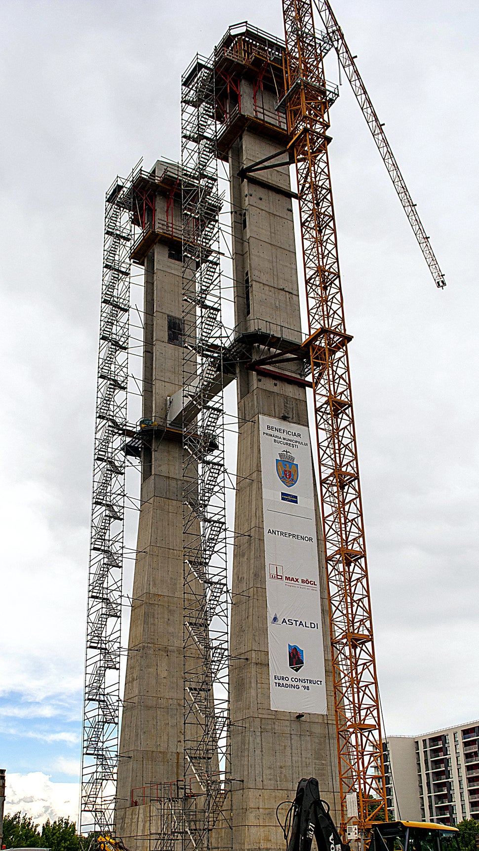 Penetrație Splaiul Independenței – Pilon pod – Autostrada București-Pitești, România