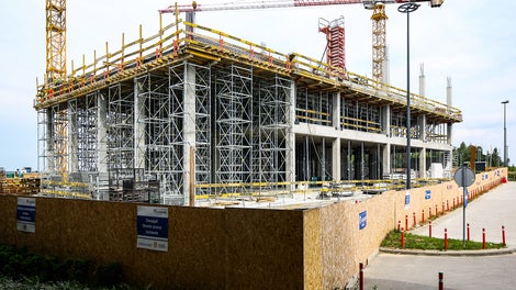 Airport City Gdańsk Zespół budynków biurowo - usługowych z niezbędną infrastrukturą techniczną i drogową - etap I (budynek B I "Alpha") przy ulicy Słowackiego w Gdańsku