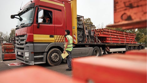 Frachtmanagement, PERI Lager 