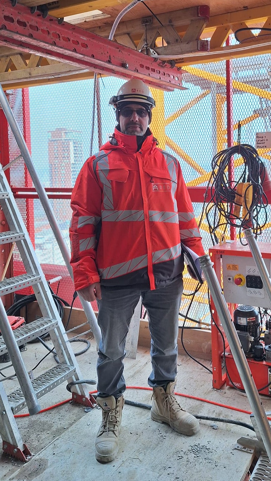 Abdel El Idrissi, Uitvoerder bij RED Bouw.