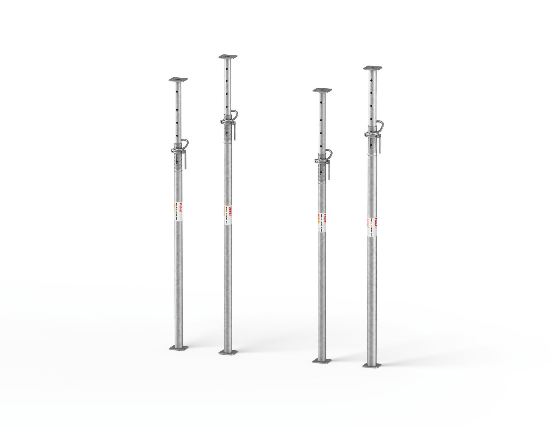 Die PEP Alpha-2 ist eine tragfähige Deckenstütze aus Stahl und mit einer Auszugslänge von bis zu 5,00 m ideal für den Wohnbau geeignet<br/>