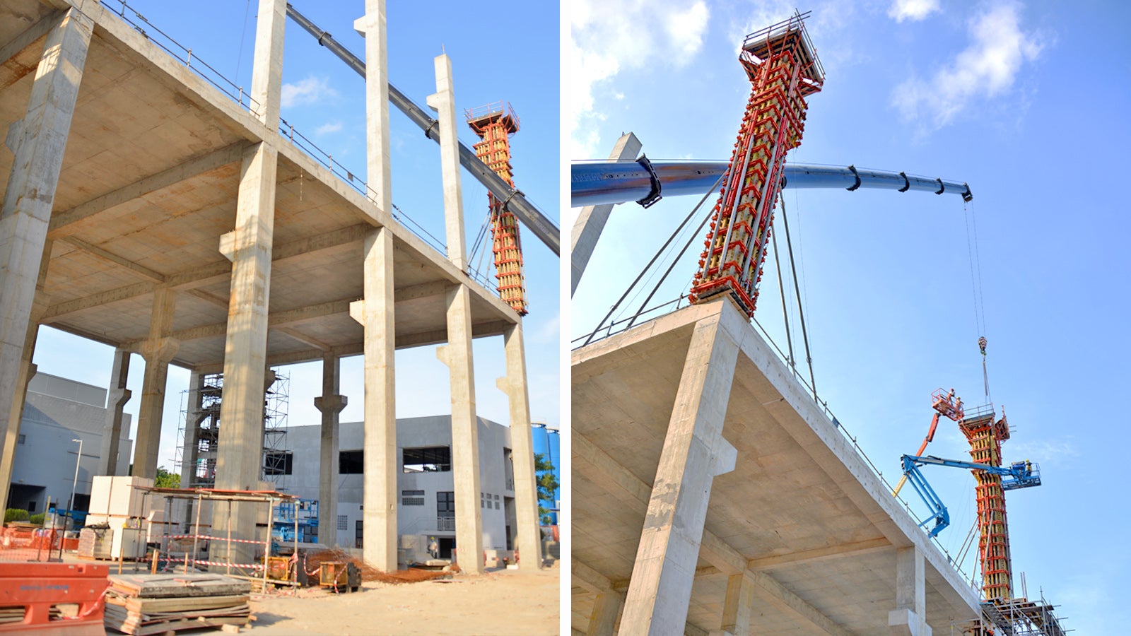 Site progression in March 2021 - overview of Boon Tian Factory site