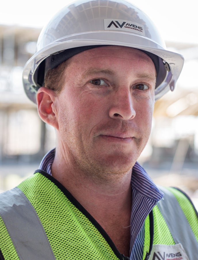 Timothy Rowbottom, Aveng Grinaker–LTA Contracts Manager