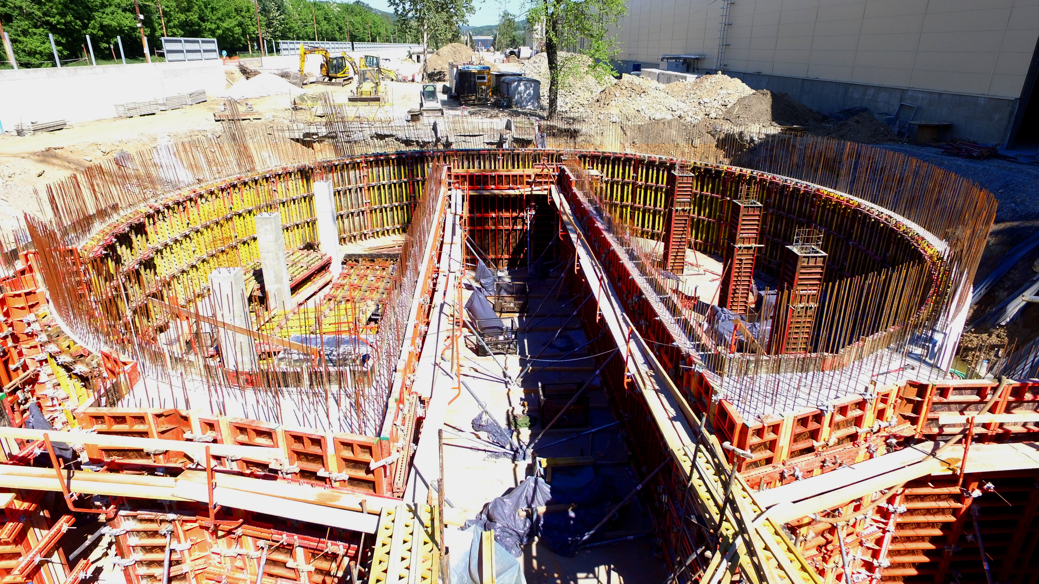 Вертикален кофраж TRIO и RUNDFLEX