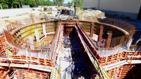 Вертикален кофраж TRIO и RUNDFLEX