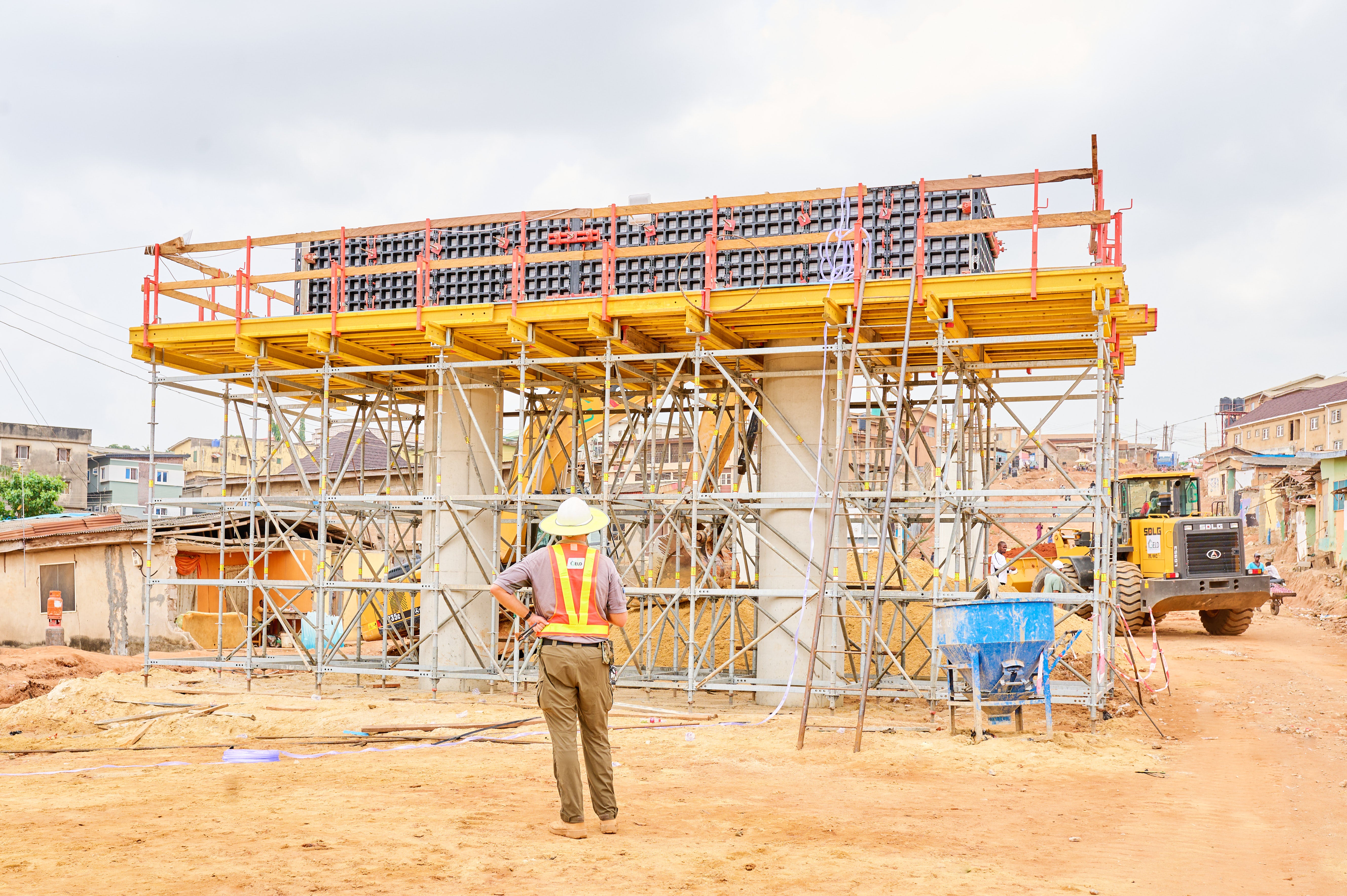 Bridge Construction on Abiola Street by Geld Construction