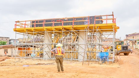 Bridge Construction on Abiola Street by Geld Construction