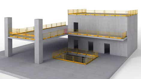 Peri System Fall Protection PERI Edge Protection