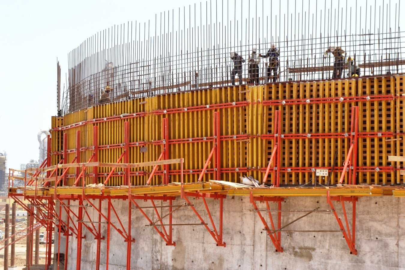 the 3 m heighted panels of VARIO wall panels.