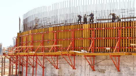 the 3 m heighted panels of VARIO wall panels.