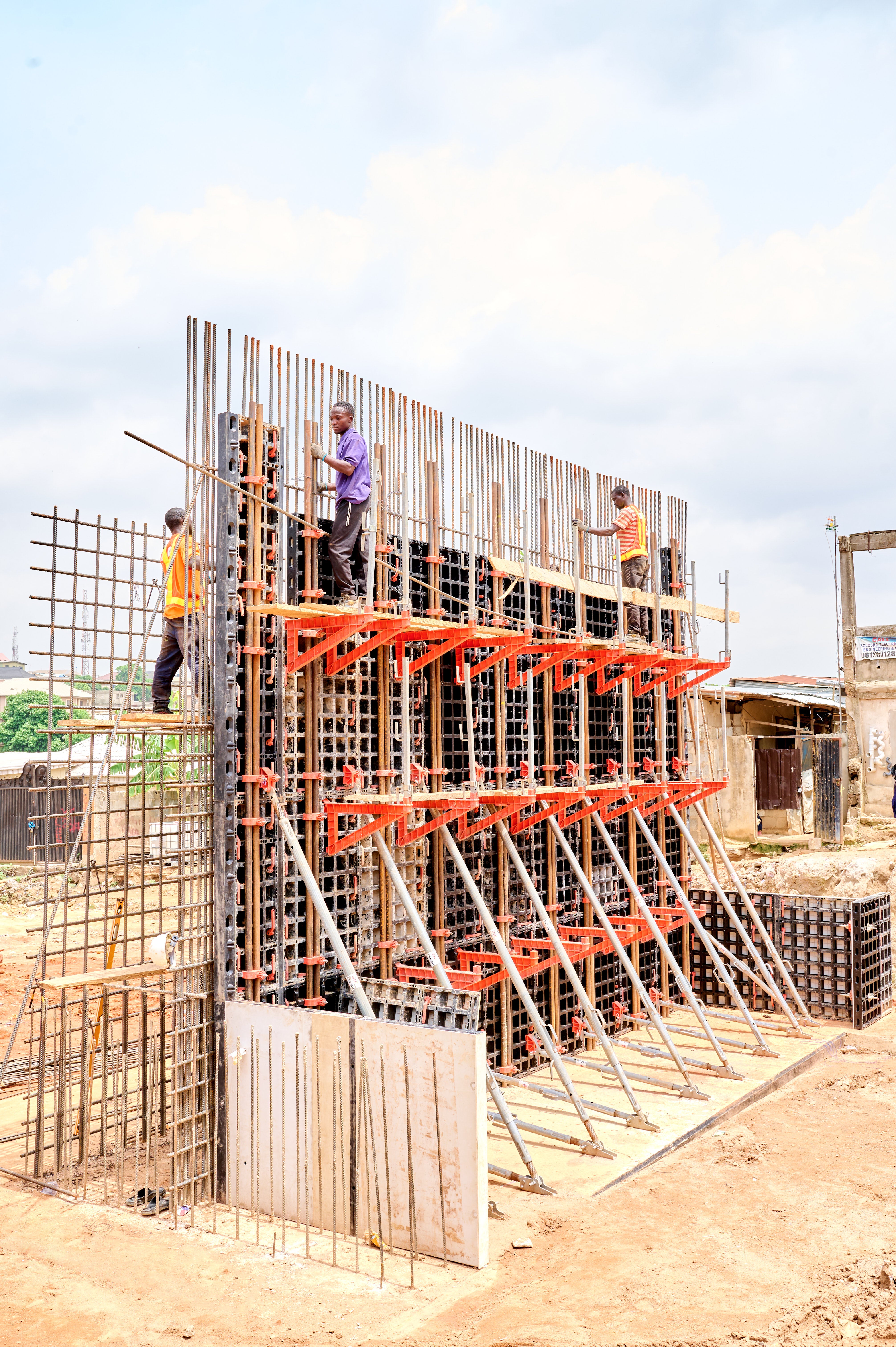 Bridge Construction on Abiola Street by Geld Construction