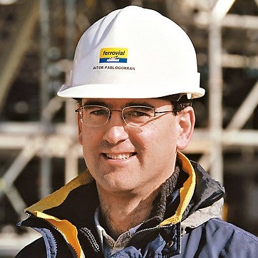 Aitor, Jefe de obra para la construcción del Hotel Marqués de Riscal
