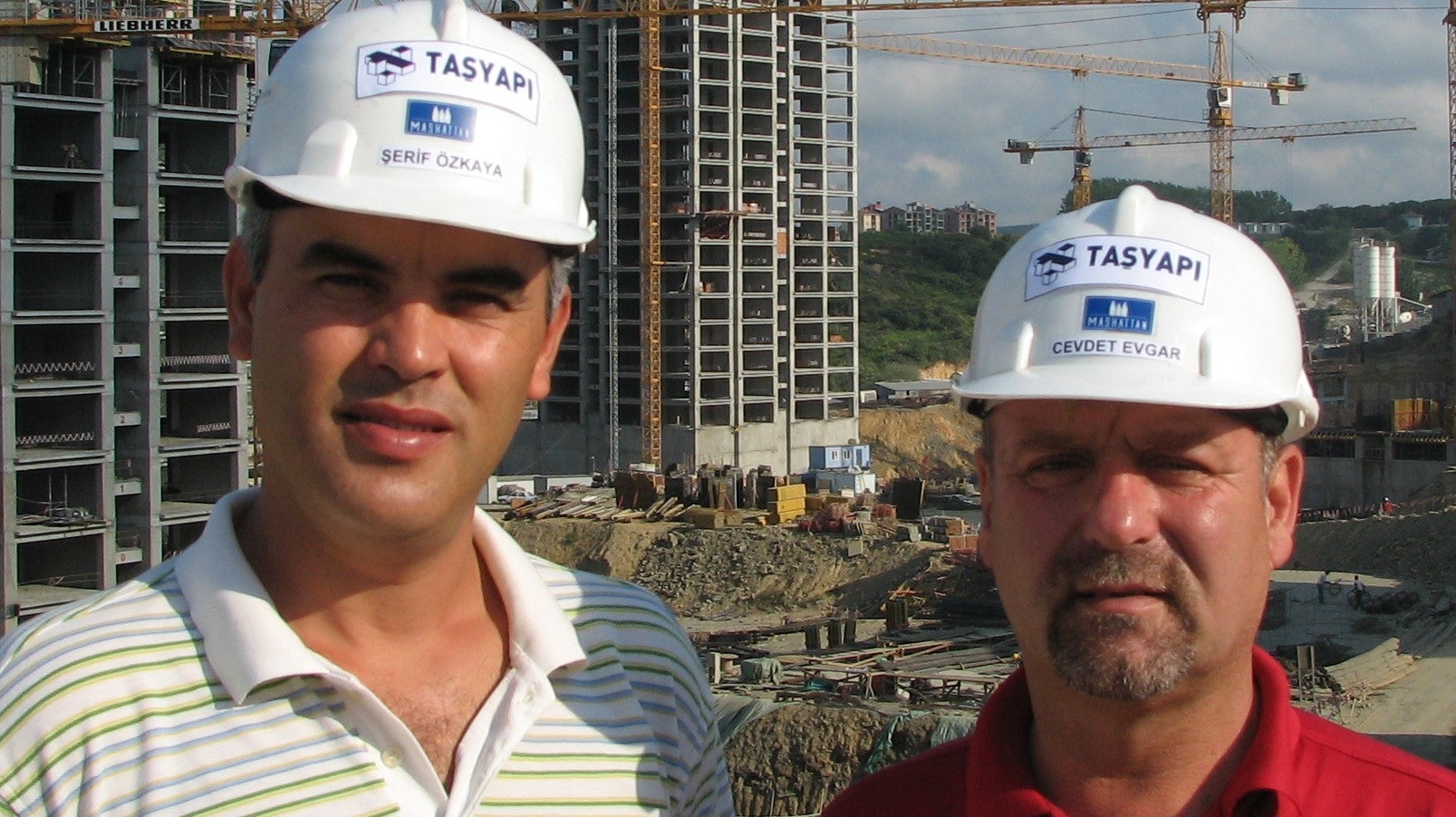 Cevdet EVGAR - Şerif ÖZKAYA<br/>Genel Müdür Yardımcı - Şantiye Şefi
