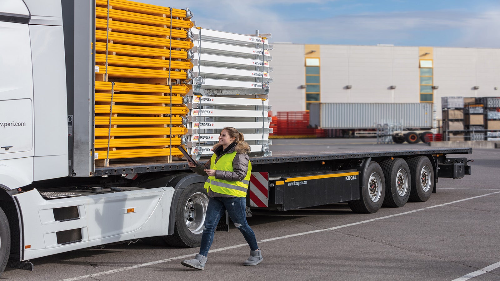 Planning and building yard