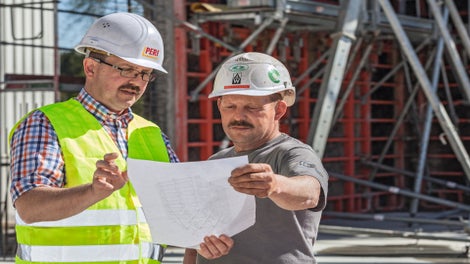 Unsere Fach-Experten stehen Ihnen für Fragen rund um unsere PERI Produkte zur Verfügung.