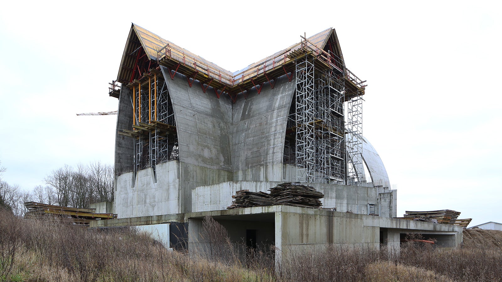 IV etap budowy - pomosty komunikacyjne