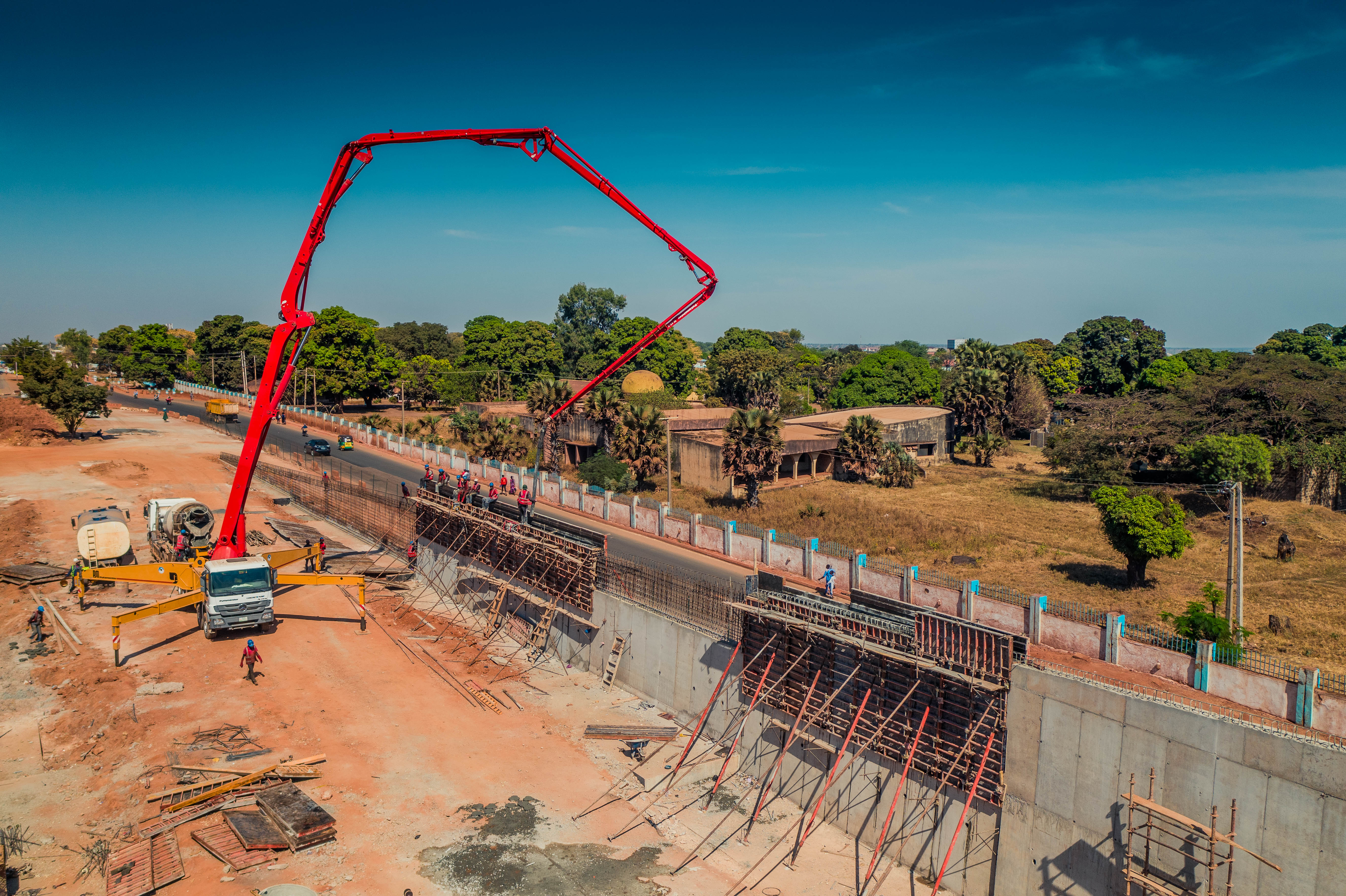 Use of Domino formwork for the re-construction of Kawo Flyover with three Ground Rotaries and Access Roads in Kaduna Metropolis