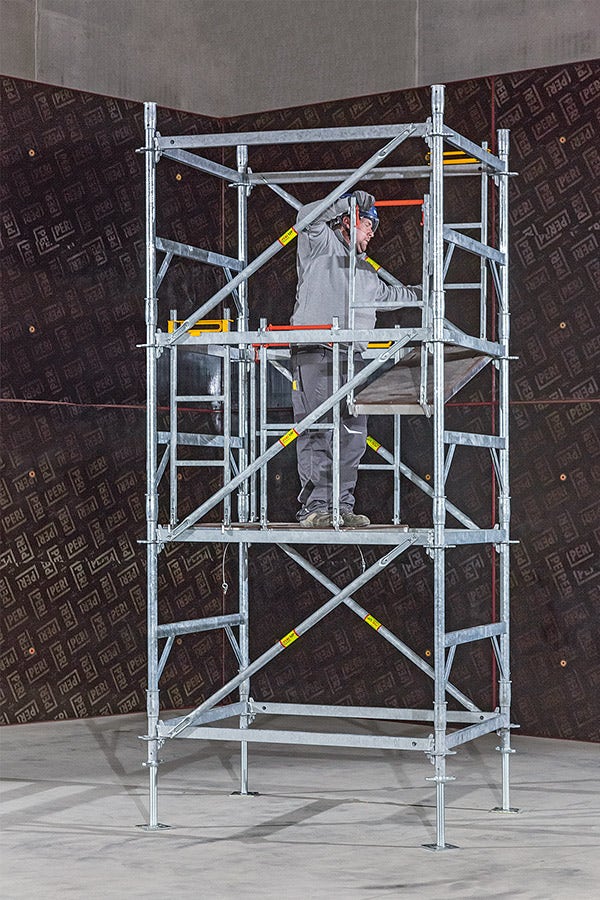 Peri System Fall Protection PERI Scaffolding Technology at bauma 2016