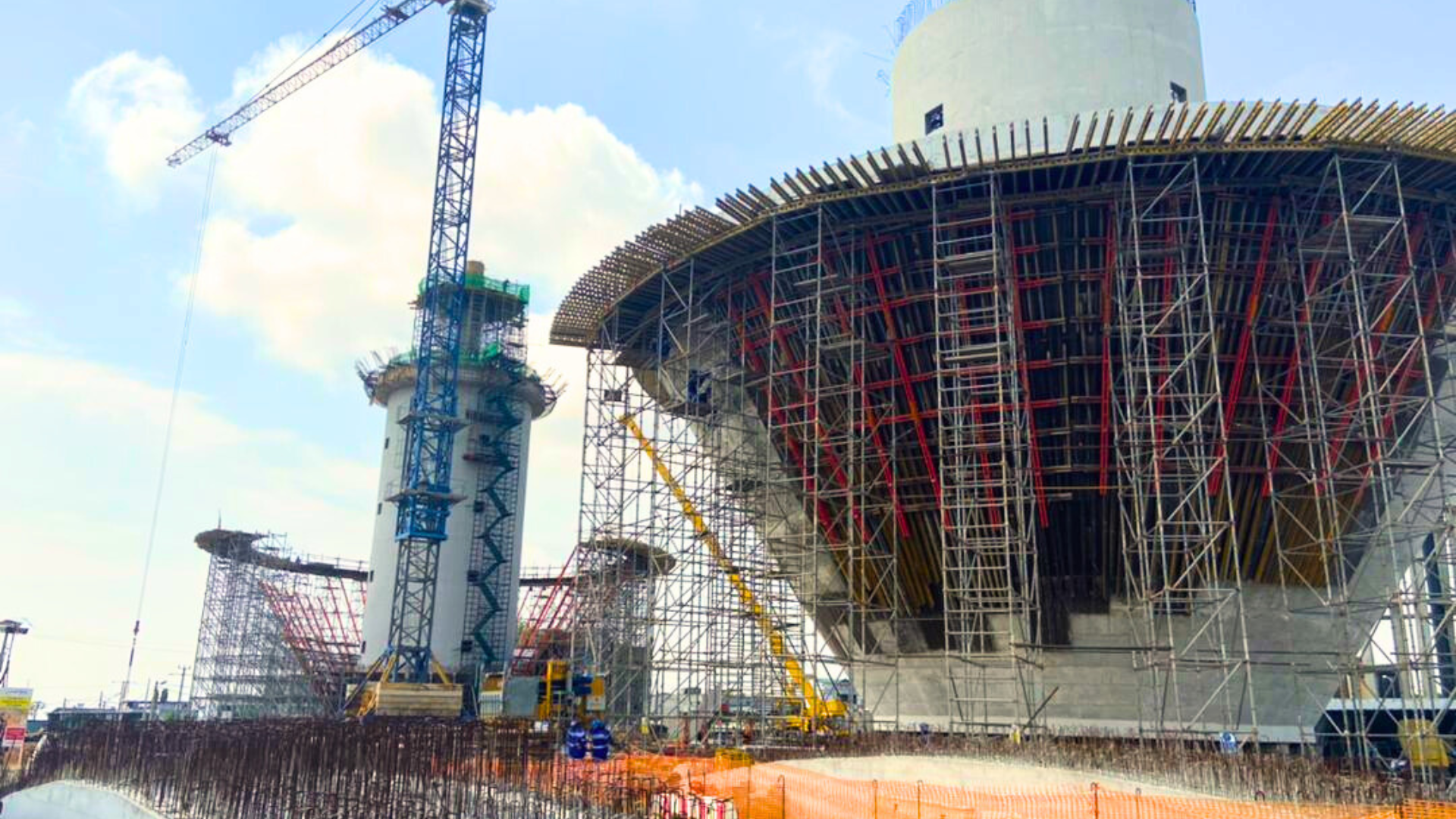 Ivory Coast water treatment plant.