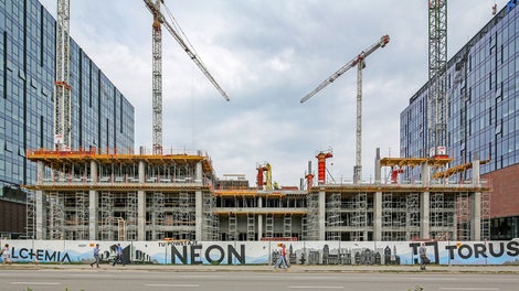 Biurowiec Alchemia IV, Gdańsk - widok od strony al. Grunwaldzkiej.