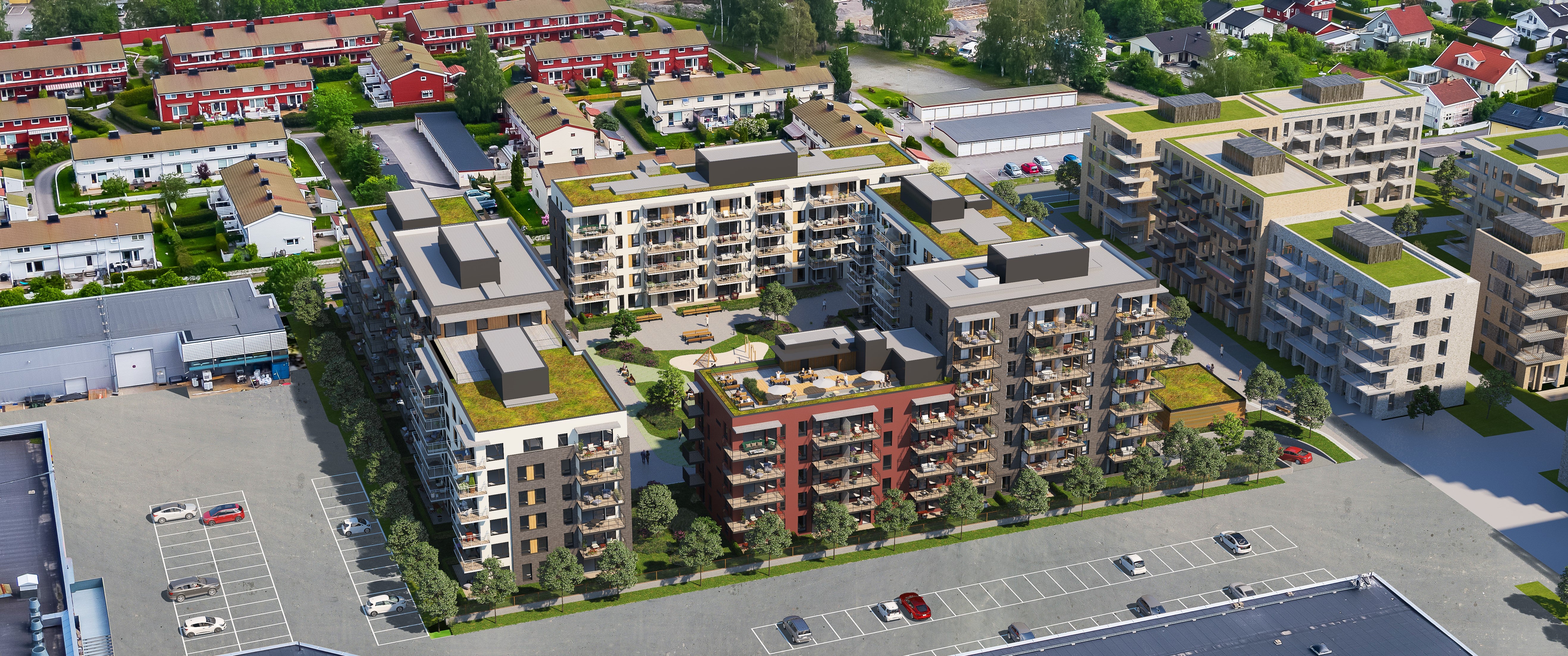 Slik skal Kvarteret på Lillestrøm se ut.