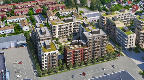 Slik skal Kvarteret på Lillestrøm se ut.