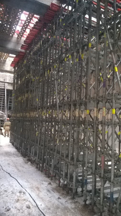 Строительство 3 ветки Минского метрополитена. Камера съезда.