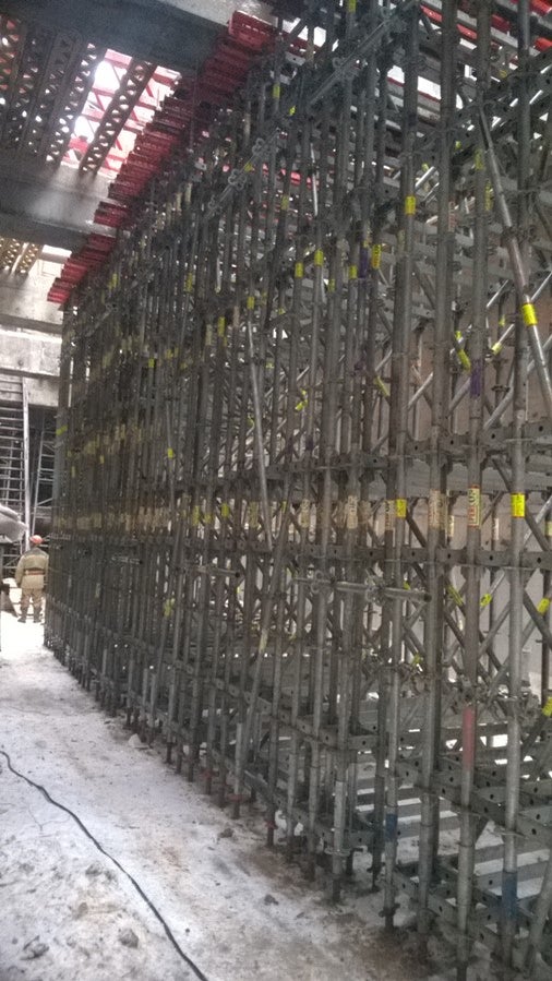 Строительство 3 ветки Минского метрополитена. Камера съезда.