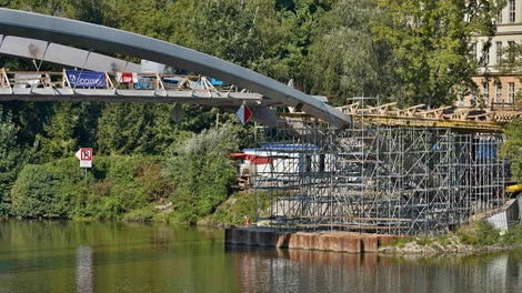Nová lávka pro pěší a cyklisty, Nymburk