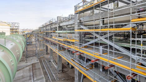 Peri Rack Ampliamento raffineria Neste a Rotterdam