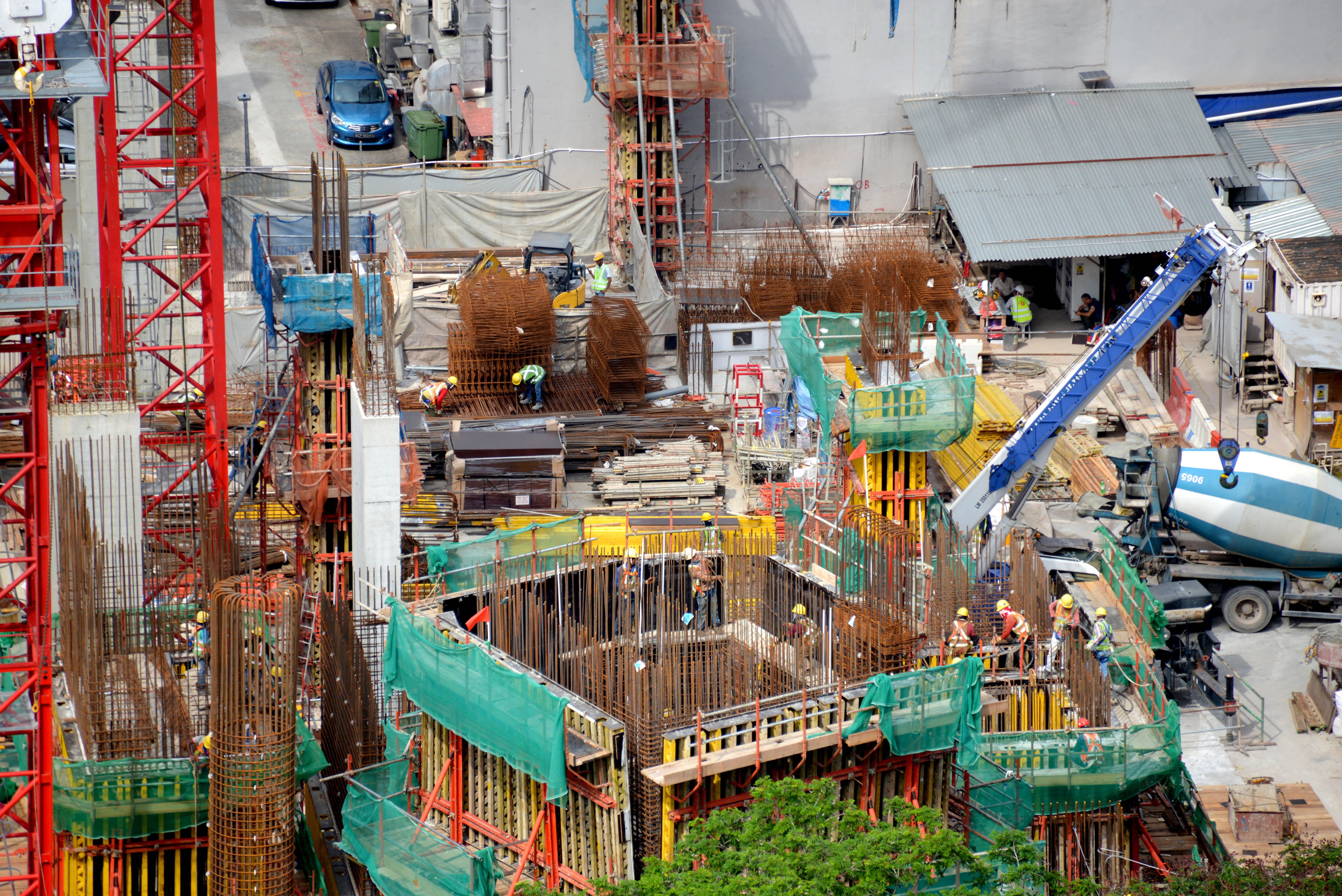 VARIO in use for columns and corewalls